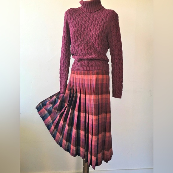 Pendleton Women's Colorful Plaid Midi Skirt - Picture 1 of 11